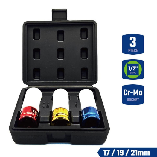 WORKPRO 3PC IMPACT SET