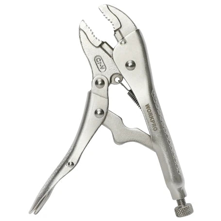 WORKPRO 250MM(10") CR-V CURVED JAW LOCKING PLIERS