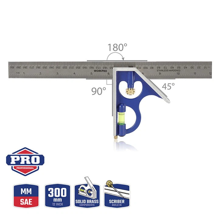 WORKPRO COMBINATION SQUARE