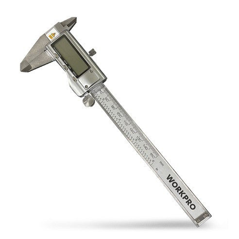 WORKPRO 150MM ELECTRONIC CALIPER WITH DIGITAL DISPLAY