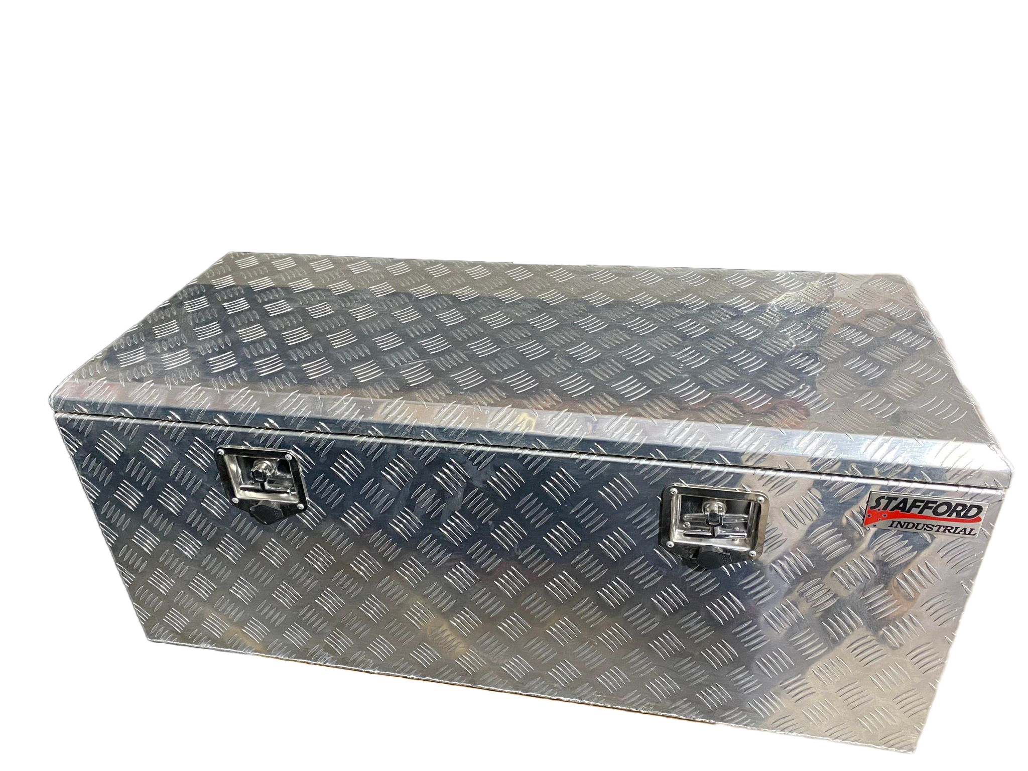 STAFFORD INDUSTRIAL 1200X500X500MM CHECKER PLATE BOX