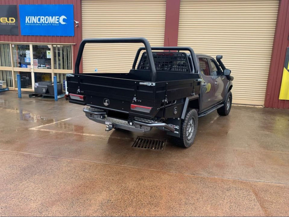 STAFFORD INDUSTRIAL 1800MM BARE ALLOY UTE TRAY PACKAGE BLACK