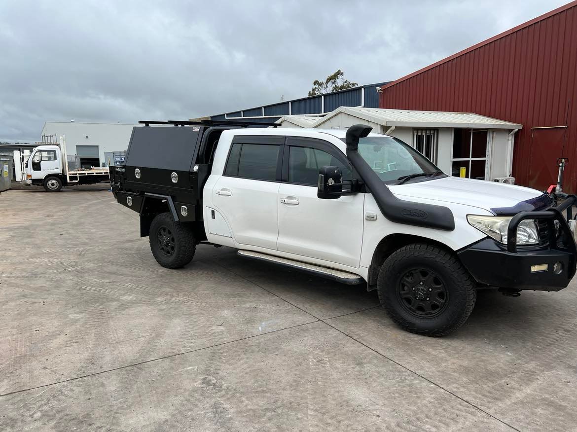 STAFFORD INDUSTRIAL ALUMINIUM UTE TRAY AND 1600MM CANOPY COMBO TO SUIT RAM