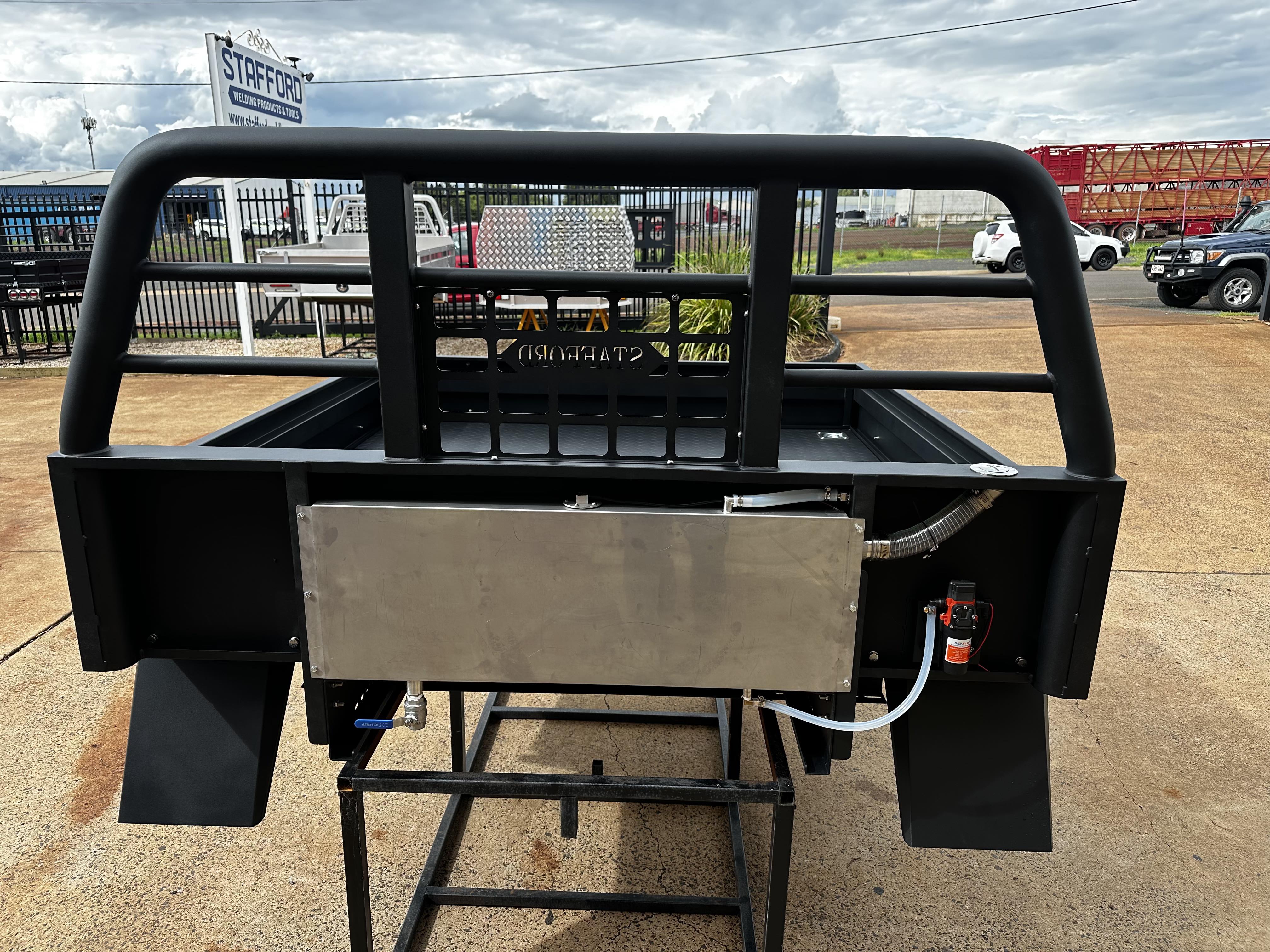 STAFFORD INDUSTRIAL 1800MM STEEL UTE TRAY PACKAGE BLACK TRAY5