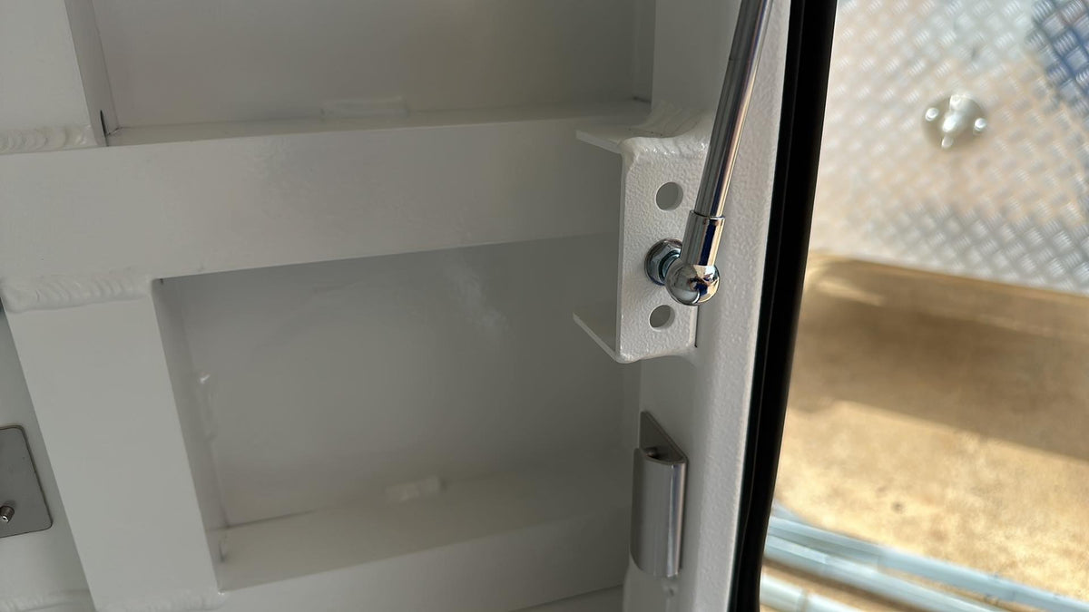 STAFFORD INDUSTRIAL CANOPY 3 DOOR WHITE 1800 x 1780 x 860MM 3MM