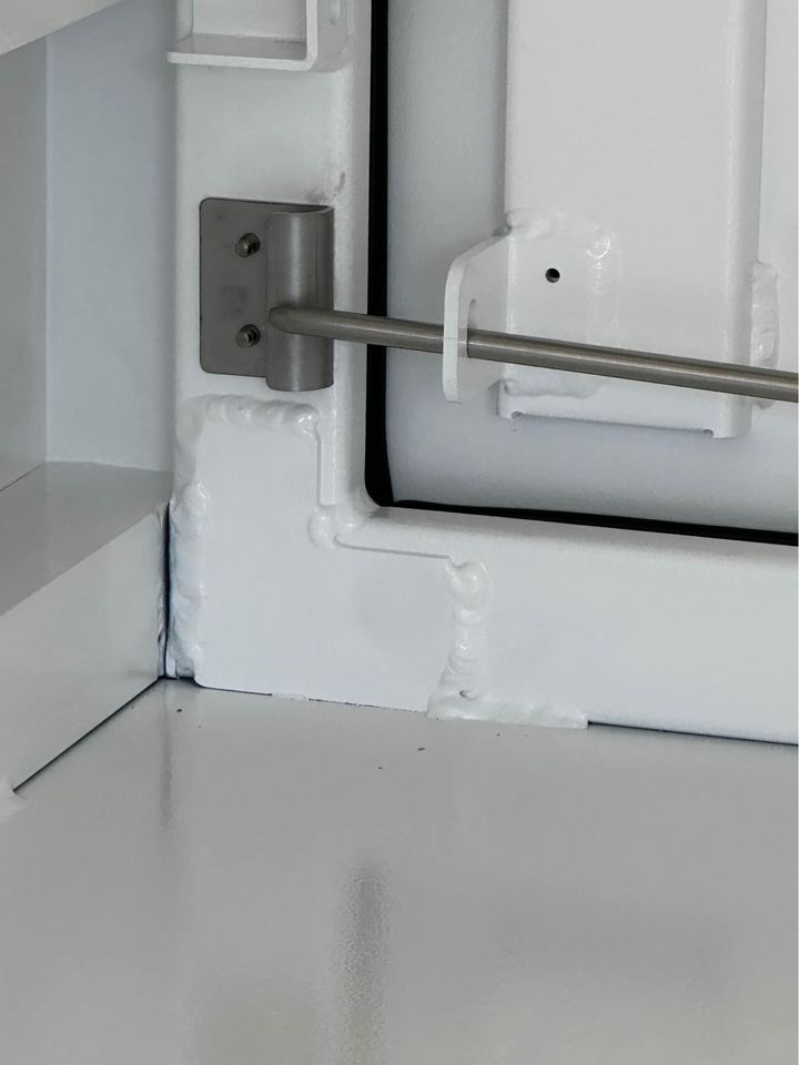 STAFFORD INDUSTRIAL UTE CANOPY 1200MM X 1780MM X 860MM ALU WHITE 2 DOOR 3MM