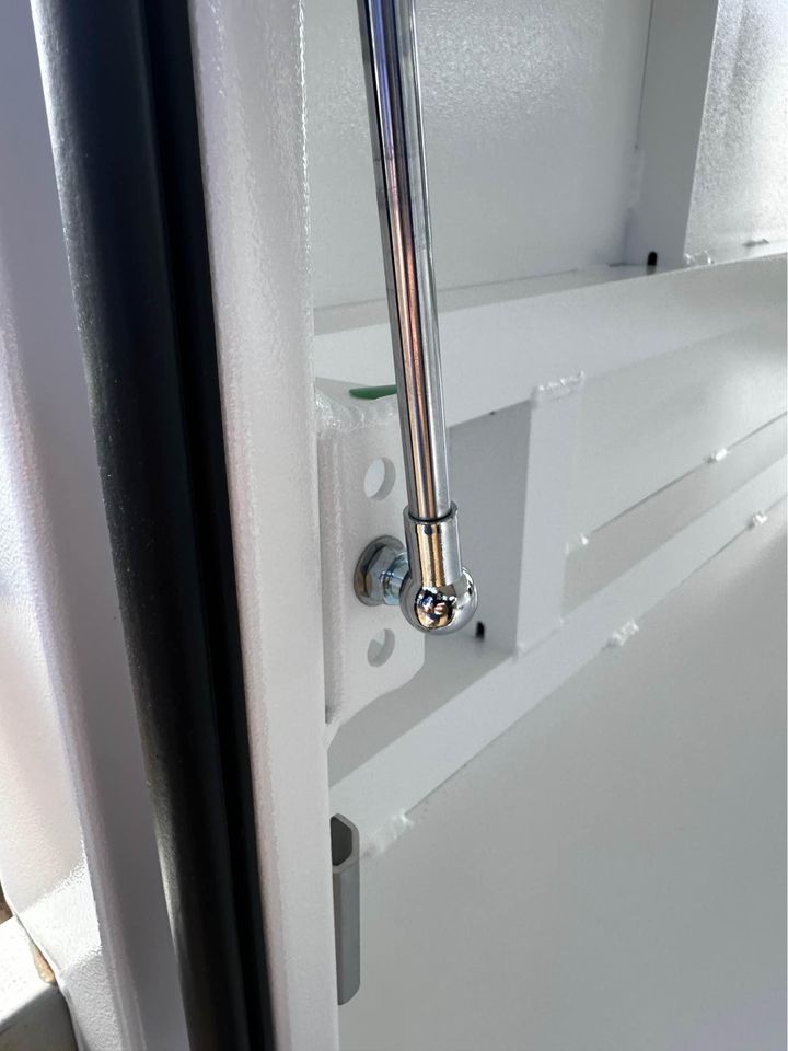 STAFFORD INDUSTRIAL CANOPY 2 DOOR WHITE 1800 x 1780 x 860MM 3MM