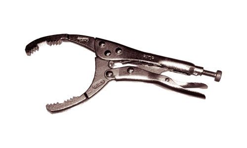 T&E LOCKING GRIP OIL PLIERS