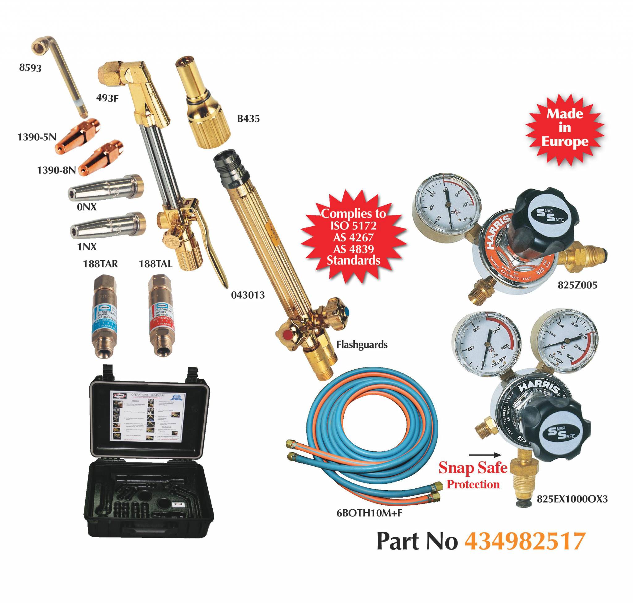 Lpg oxy deals kit