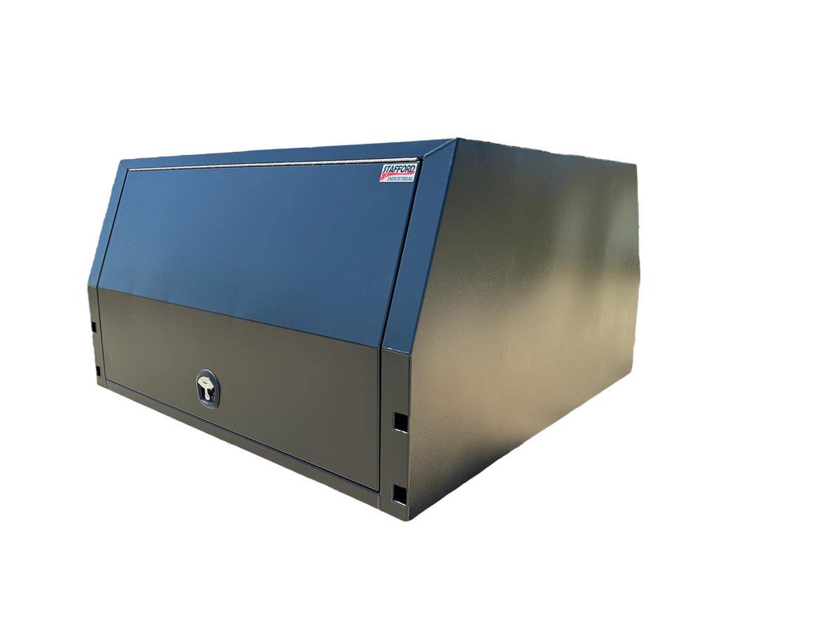 STAFFORD UTE CANOPY 2 DOOR BLACK 1800X1780X1000MM