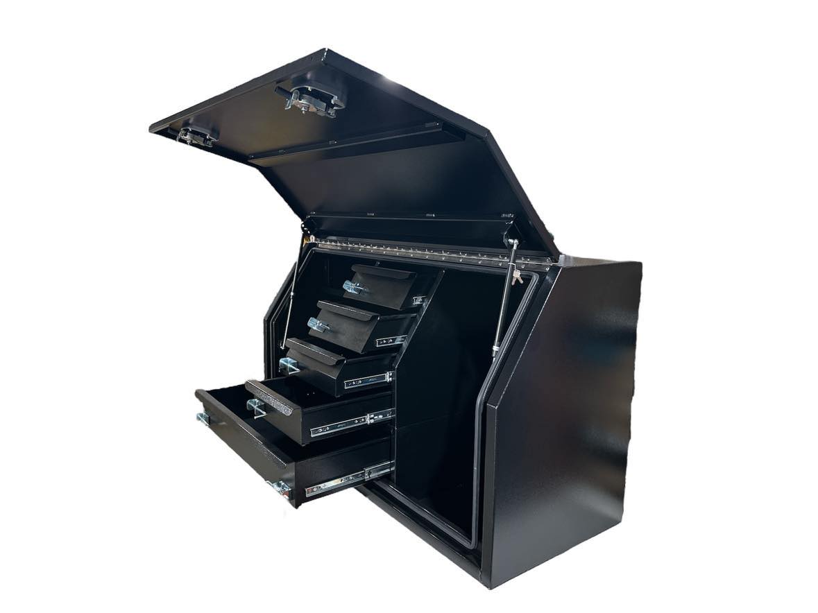 STAFFORD INDUSTRIAL 5D BLACK TOOL BOX 1500 X 600 X 850MM