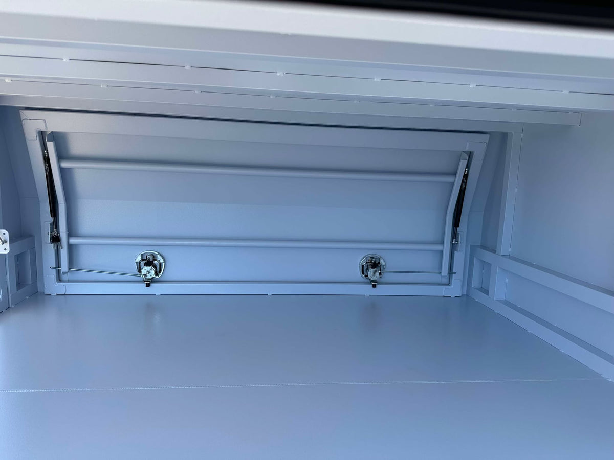 STAFFORD INDUSTRIAL UTE CANOPY 2100MM X 1780MM X 860MM ALU WHITE 3 DOOR 3MM