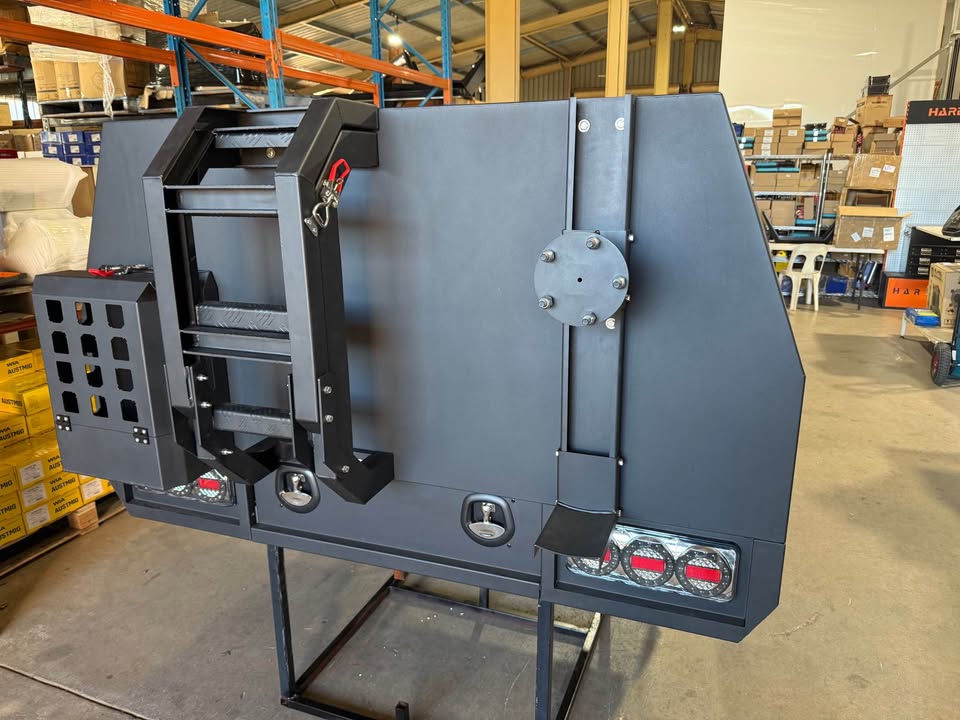 STAFFORD INDUSTRIAL CHASSIS MOUNT CANOPY MATT BLACK