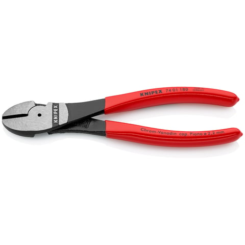 KNIPEX HIGH LEV DIAG CUTT 180MM UNCARDED