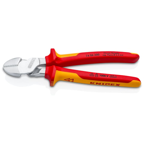 KNIPEX 1000V HIGH LEV DIAG CUTTER 200MM