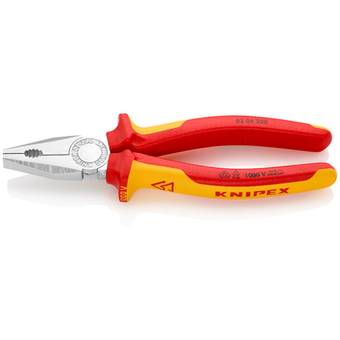 KNIPEX 1000V COMBINATION PLIER 200MM