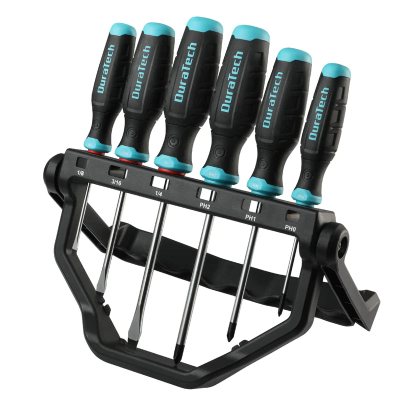 DURATECH 6PC Mechanical S/D Set With Plastic Rack DT403006