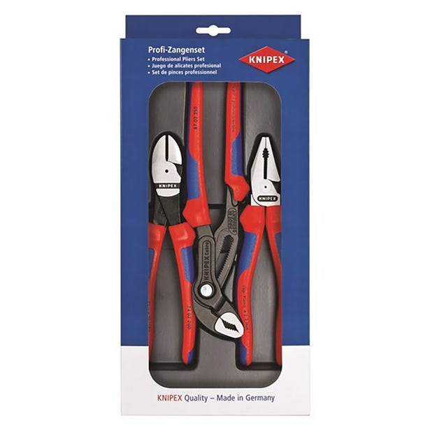 KNIPEX 3PCE PLIER SET