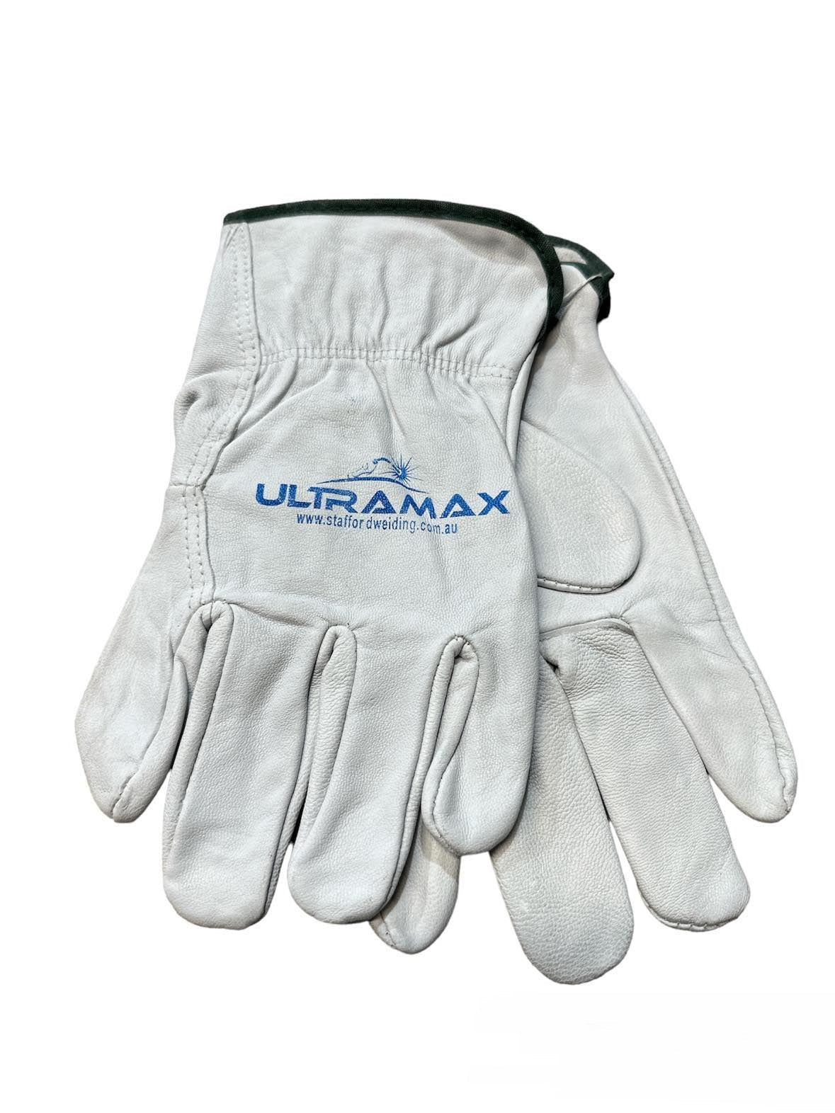 ULTRAMAX RIGGERS GLOVES - MEDIUM - GREEN TRIM