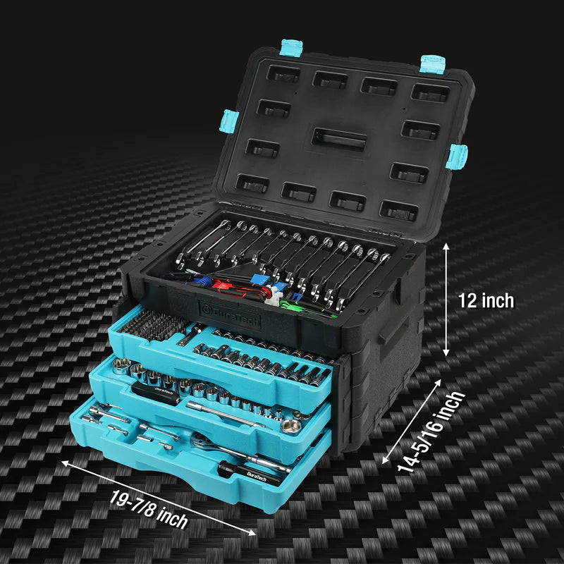 DURATECH 497PCS MECHANICS TOOL SET