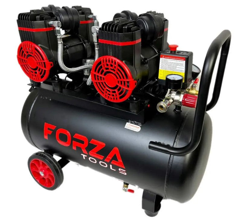 FORZA OIL FREE AIR COMPRESSOR 2 X 900W 40LT