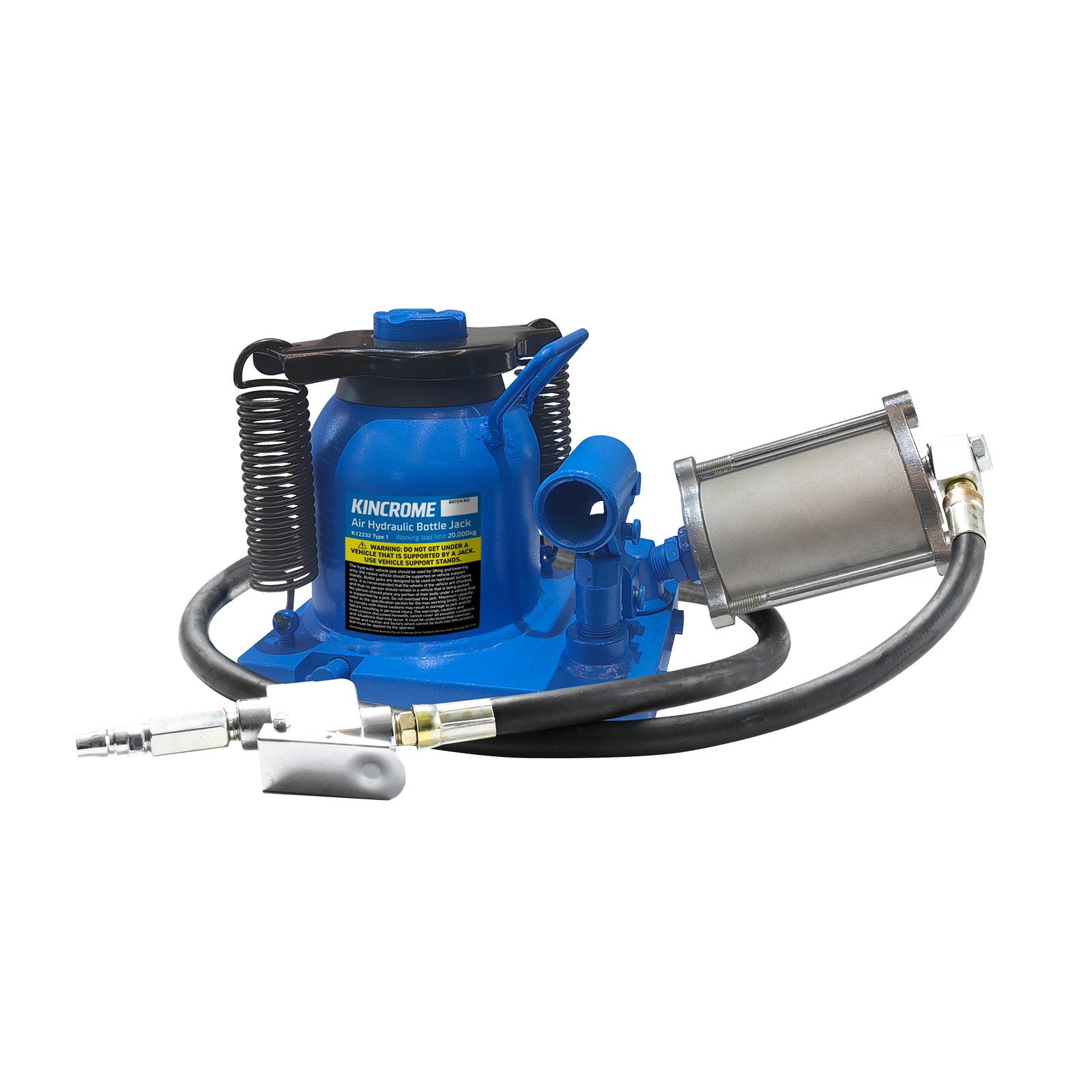 20T SQUAT AIR/HYD BOTTLE JACK