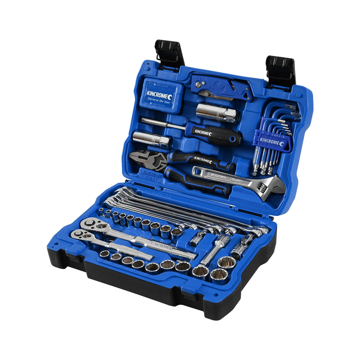 KINCROME-82PC 1/4 & 3/8 DVE BMC KIT MET