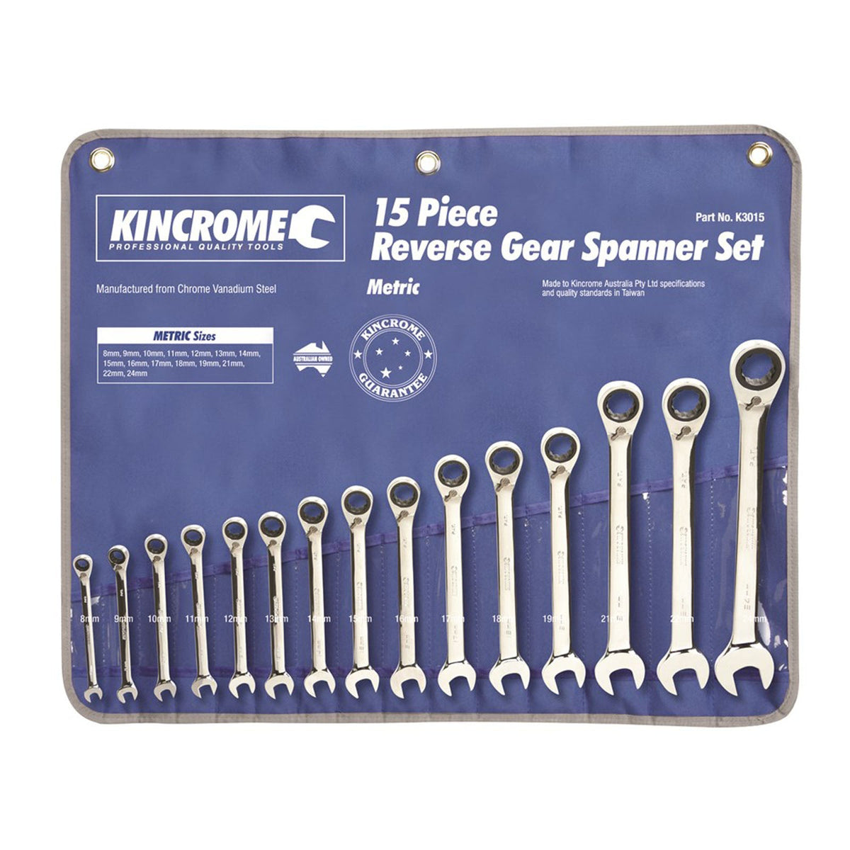 KINCROME-15P REVERSE GEAR SPANNER-MET