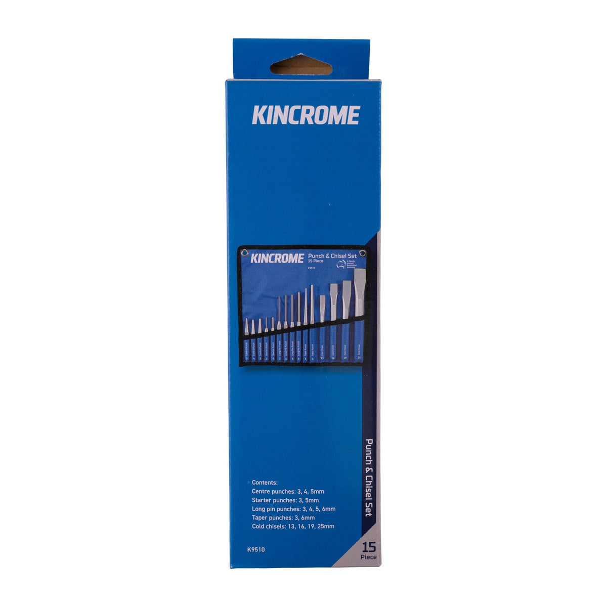 PUNCH & CHISEL SET 15 PIECE