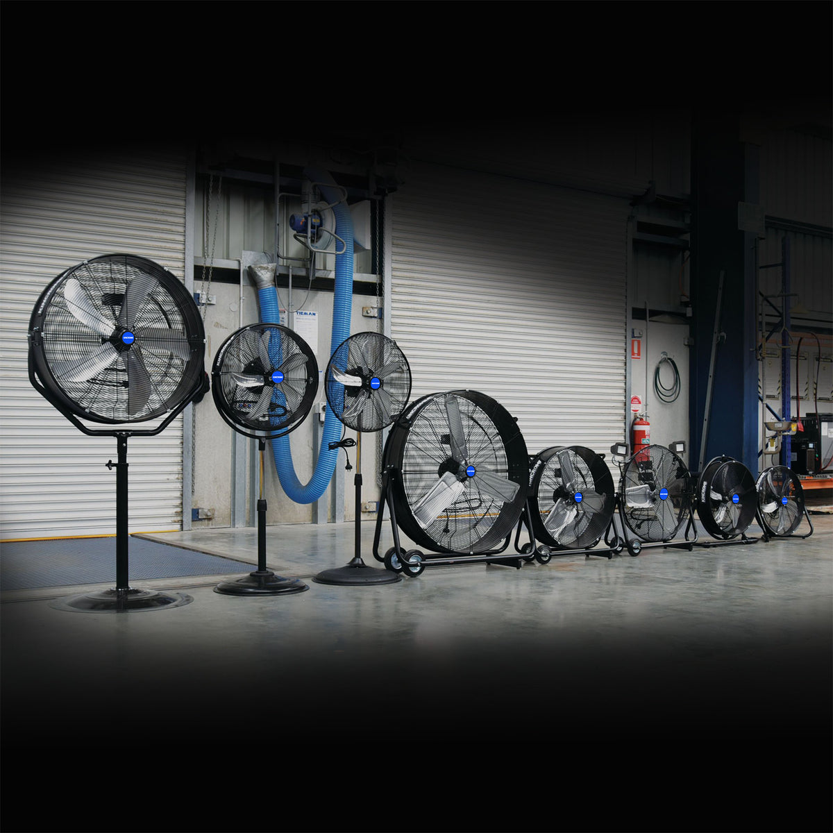 WALL FAN 750MM-4 BLADE-3SPD