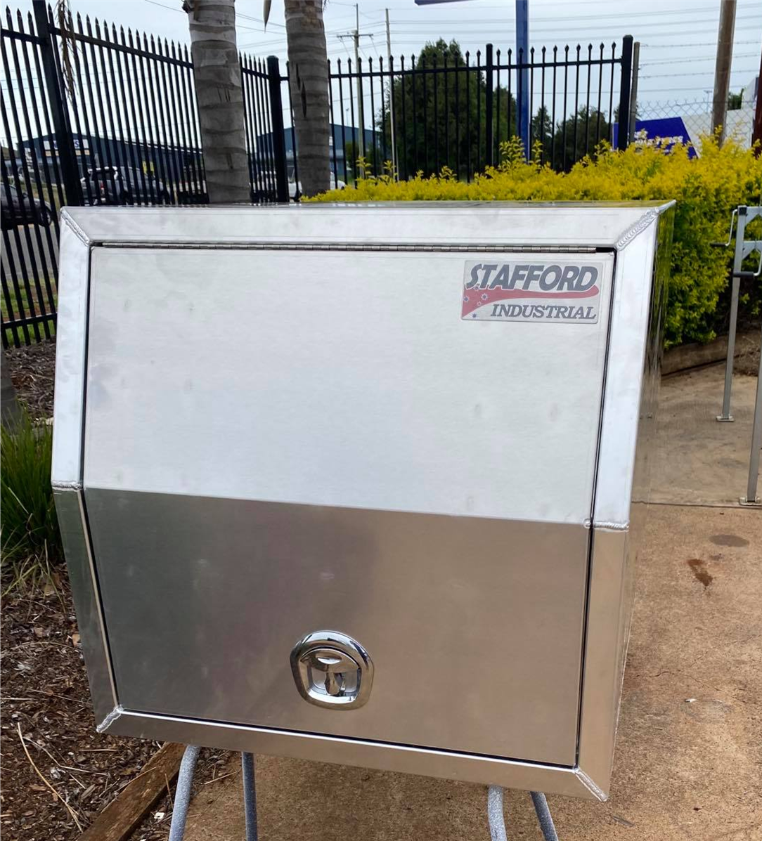 STAFFORD INDUSTRIAL UTE CANOPY 900MM X 1780MM X 860MM ALU FLAT 2 DOORS 3MM