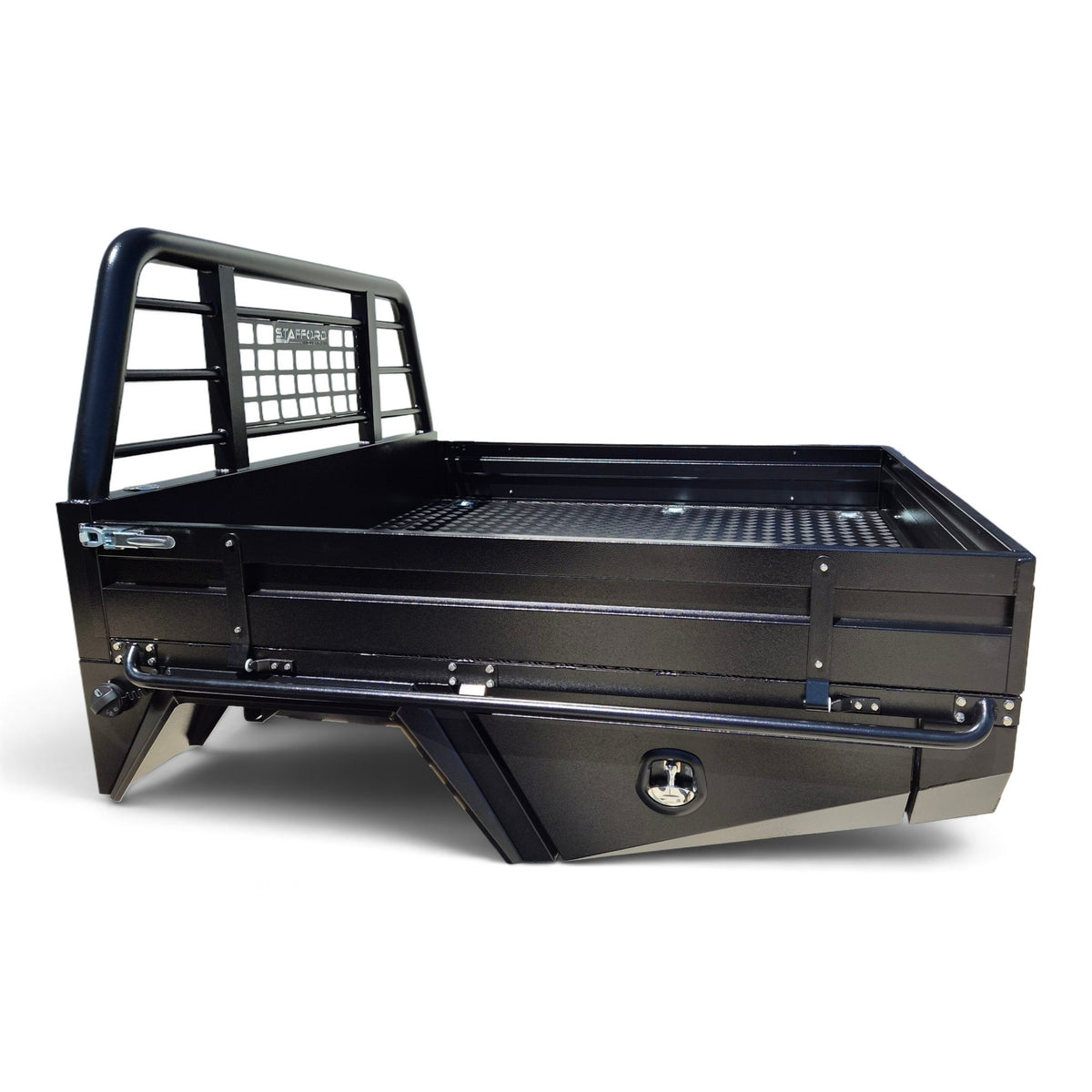 STAFFORD INDUSTRIAL ALUMINIUM UTE TRAY EXTRA WIDE 1875 X 1800 X 860MM RAW