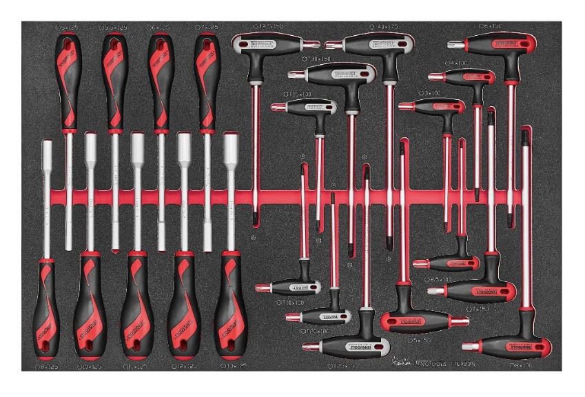 TENG 741PCE 26"12 DRAWER STACK TOOL KIT, METRIC & IMPERIAL, EVA TRAYS, BLACK