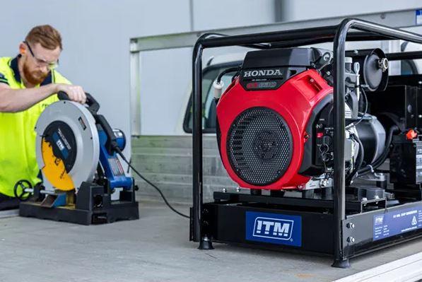 ITM 15KVA GENERATOR PETROL 12,000 WATT PEAK WITH HONDA GX690 ENGINE
