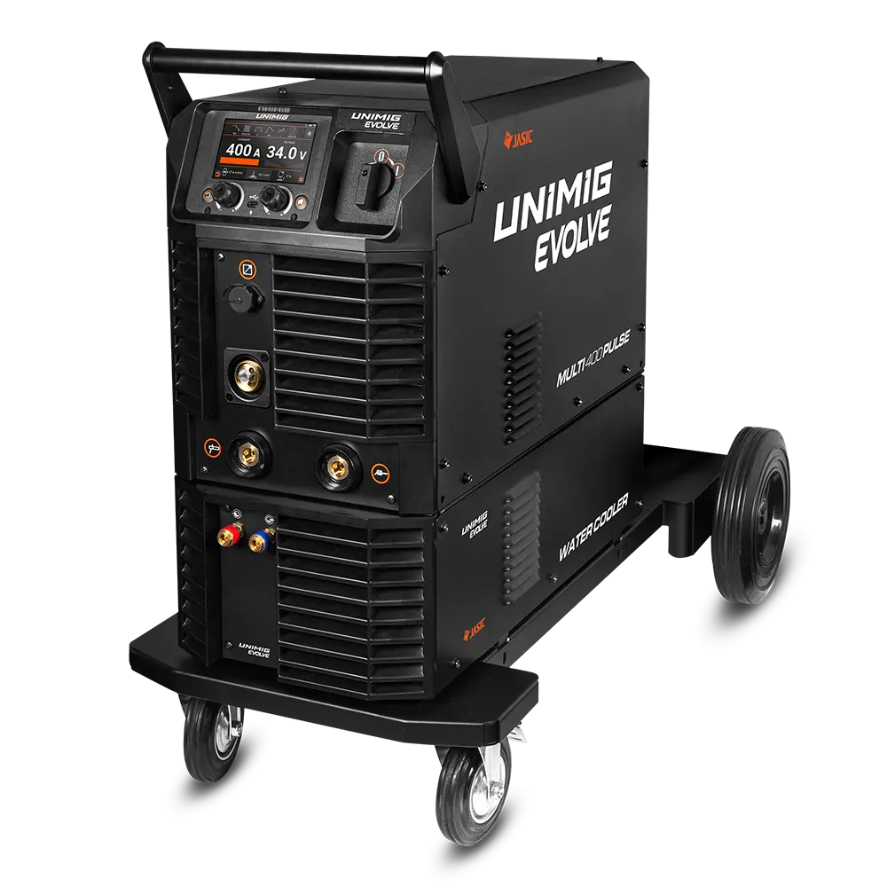 UNIMIG EVOLVE MULTI 400 PULSE WITH M580W AND WATER COOLED TROLLEY