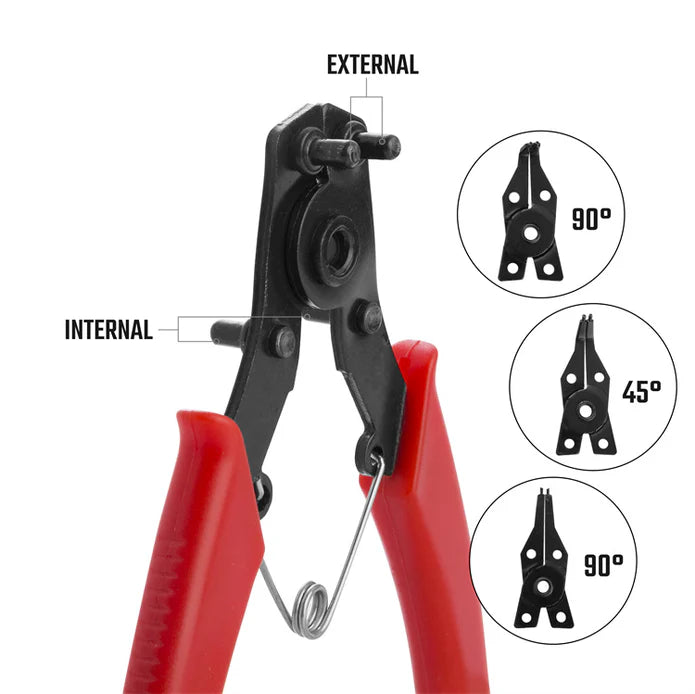 WORKPRO 4-IN-1 CIRCLIP PLIERS SET