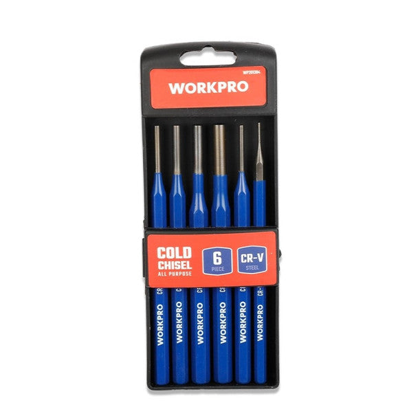 WORKPRO 6PCE PIN PUNCH SET