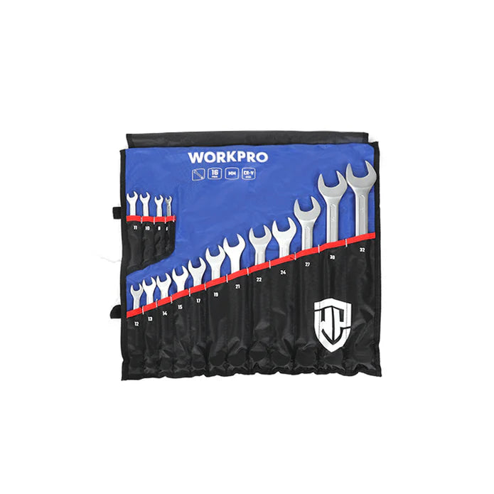 WORKPRO 16PC COMBINATION WRENCH SET