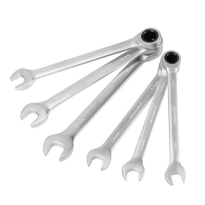 WORKPRO 7PC RETCHETING COMBINATION WRENCH SET(METRIC)