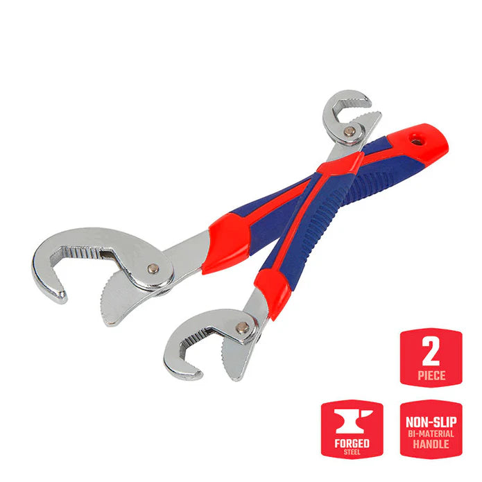 WORKPRO 2PC MULTIFUNCTION WRENCH SET, 6 - 32 MM
