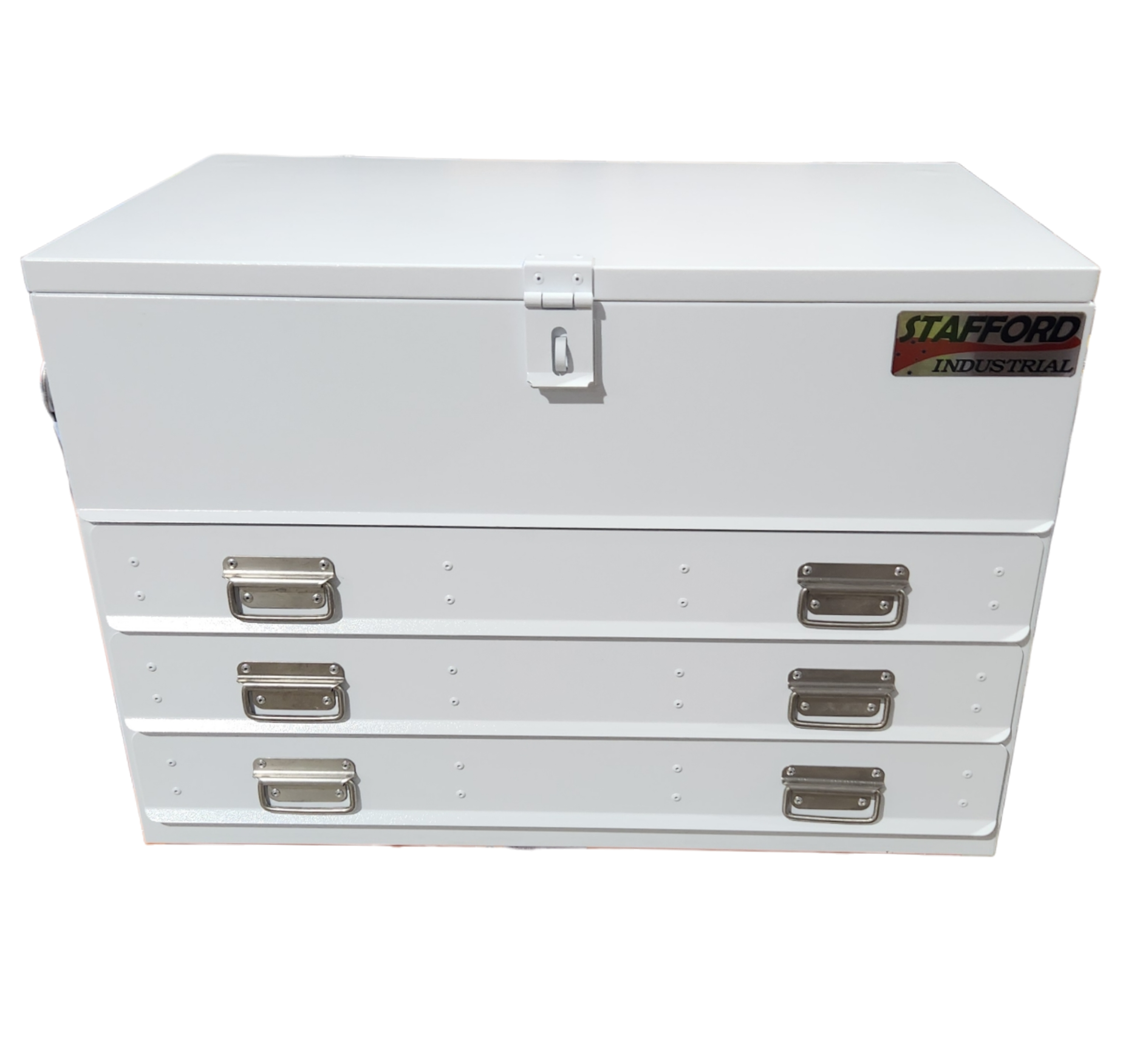 STAFFORD INDUSTRIAL TC880 SERIES TRUCK BOX 3DR WHITE