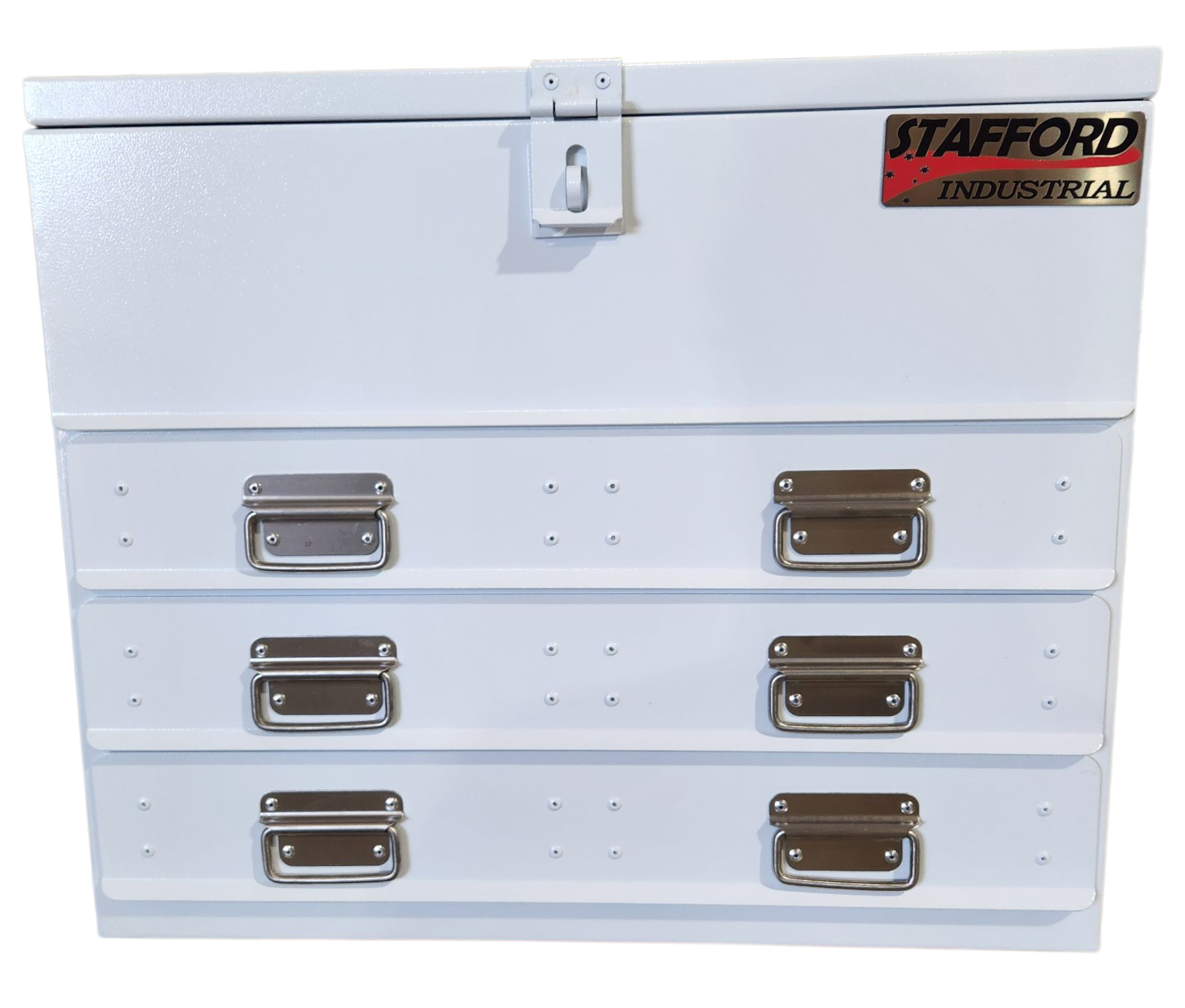 STAFFORD INDUSTRIAL TC700 SERIES 3 DRAWER WHITE TOOLBOX
