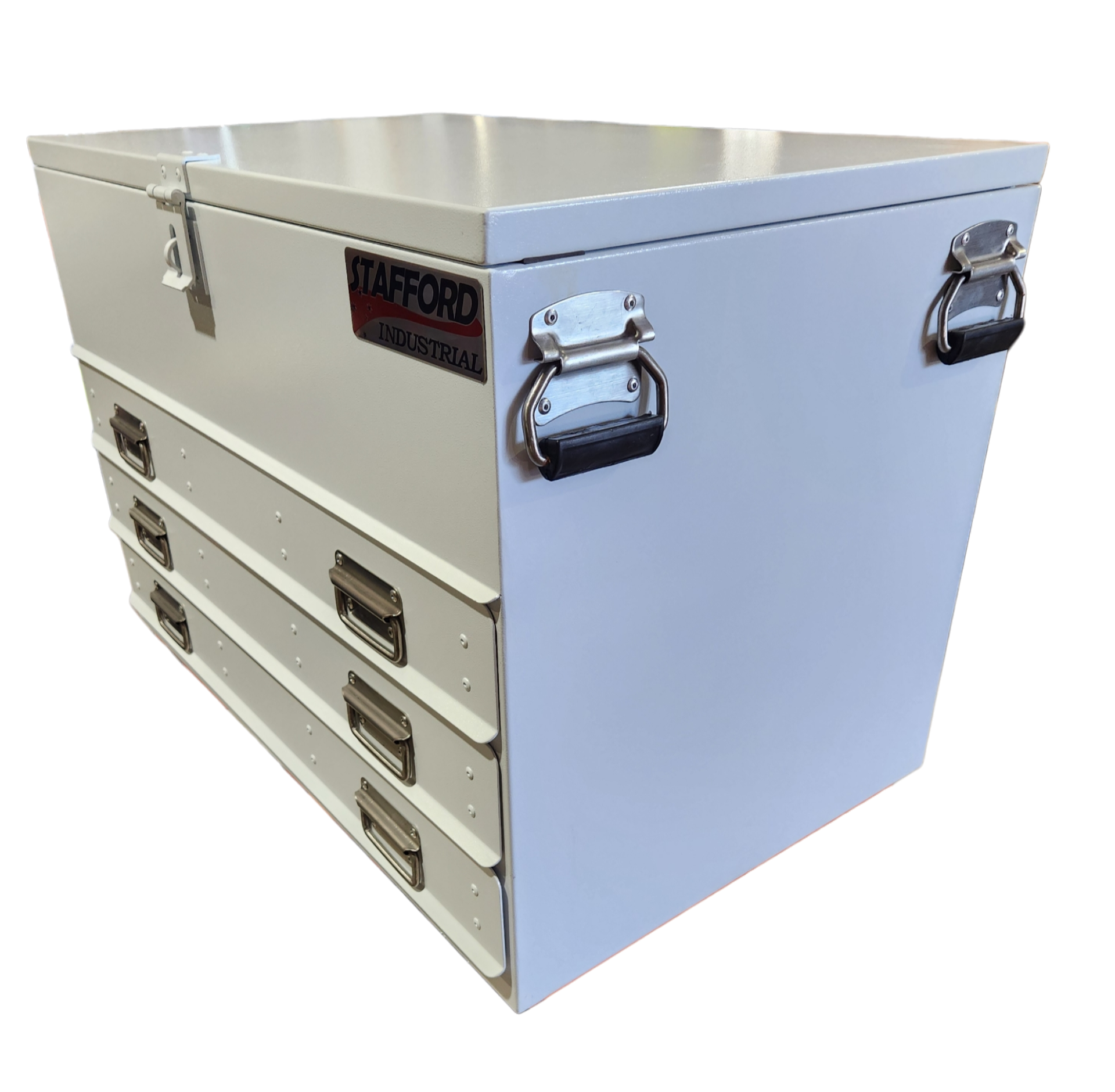 STAFFORD INDUSTRIAL TC880 SERIES TRUCK BOX 3DR WHITE