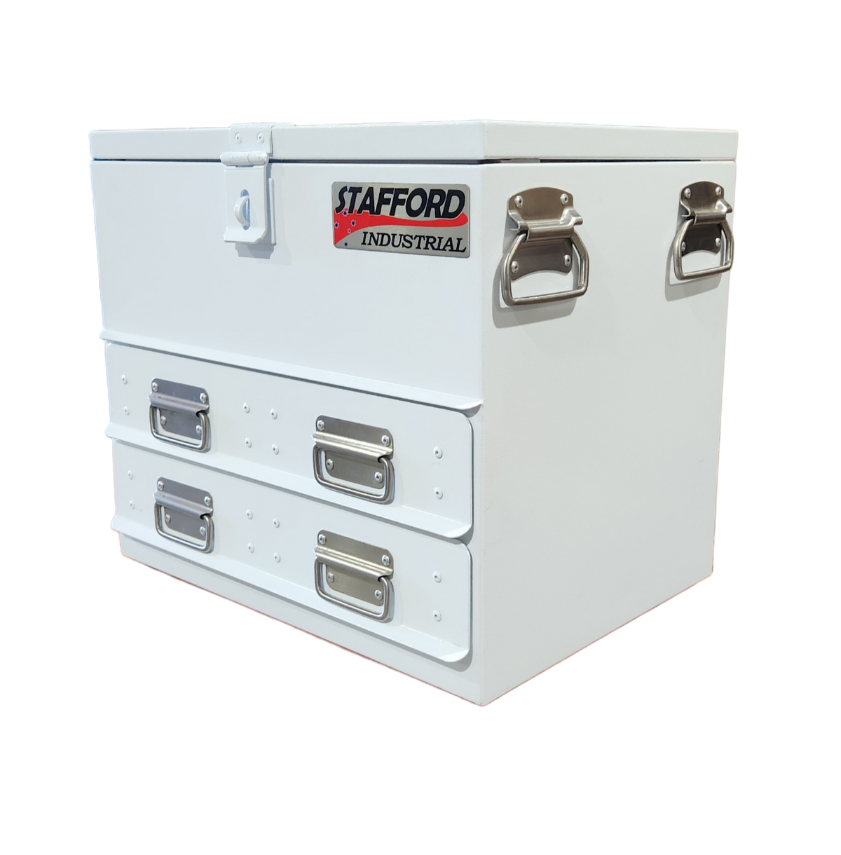 WORKPRO 290PCE TOOLKIT WITH 550MM 2DR WHITE TOOL BOX