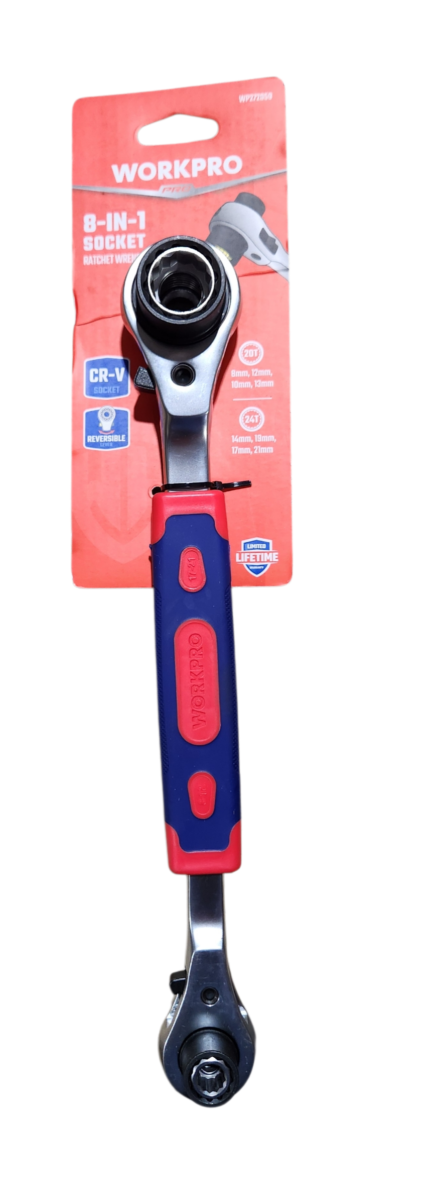 WORKPRO 8 IN 1 RATCHET