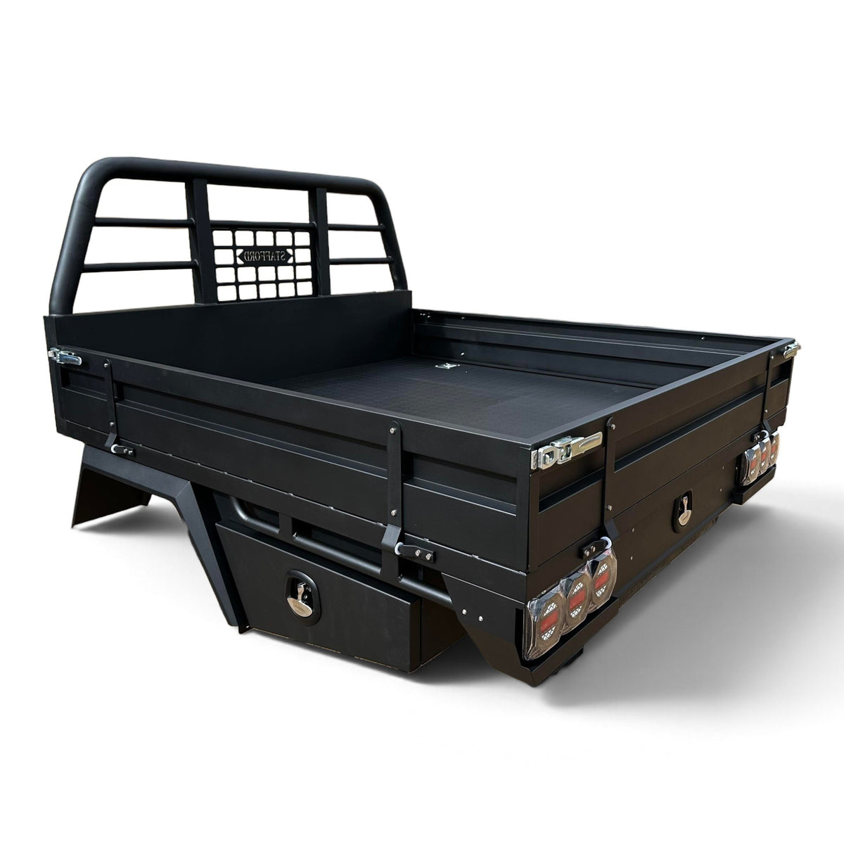 STAFFORD INDUSTRIAL 1800MM STEEL UTE TRAY PACKAGE BLACK TRAY5