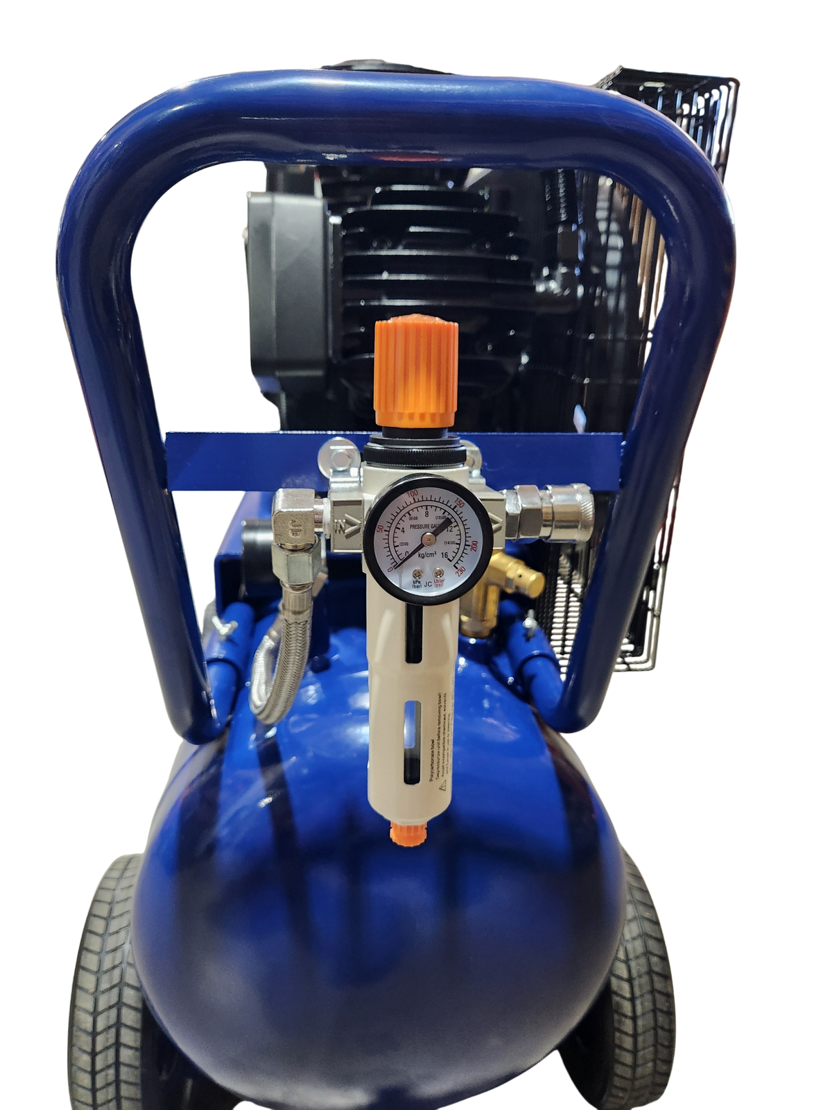 STAFFORD AIR COMPRESSOR 18CFM 70LT TANK PETROL KOHLER MOTOR