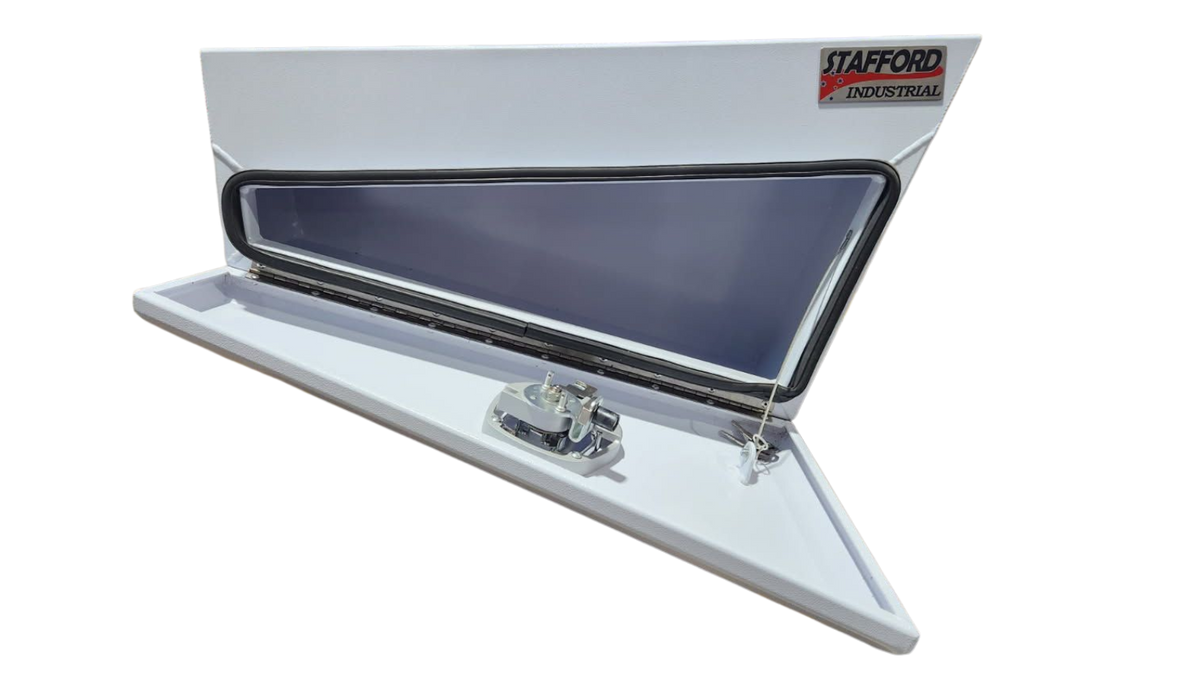 STAFFORD INDUSTRIAL UNDER UTE BOX 750MM X 200MM X 420MM WHITE RIGHT