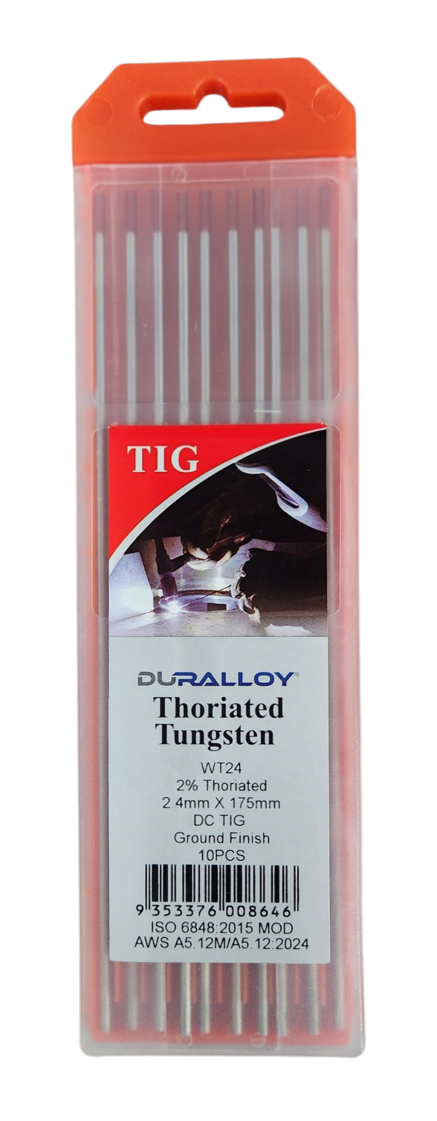 2.4 THORIATED TUNGSTEN