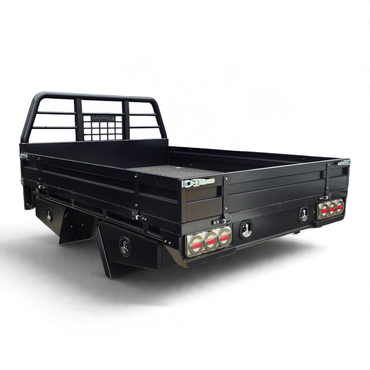STAFFORD INDUSTRIAL 2400MM ALLOY UTE TRAY 7 BLACK